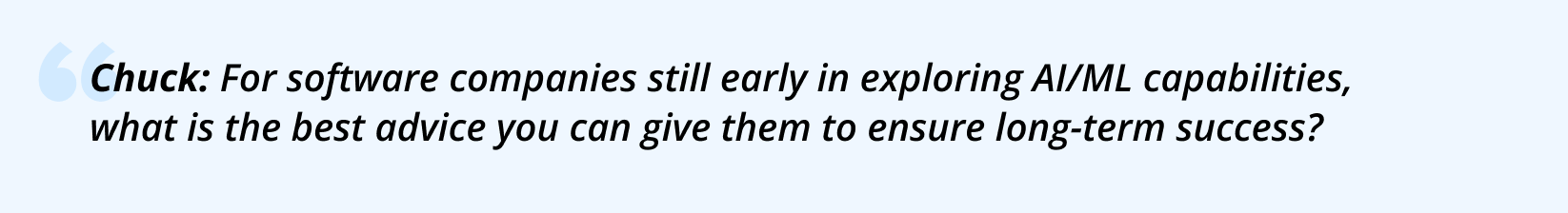 For software companies still early