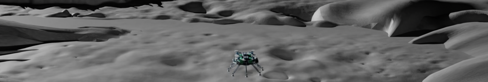 Simulate lunar terrain
