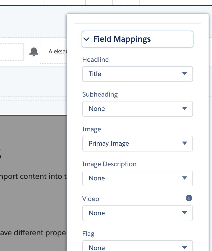 Field Mappings