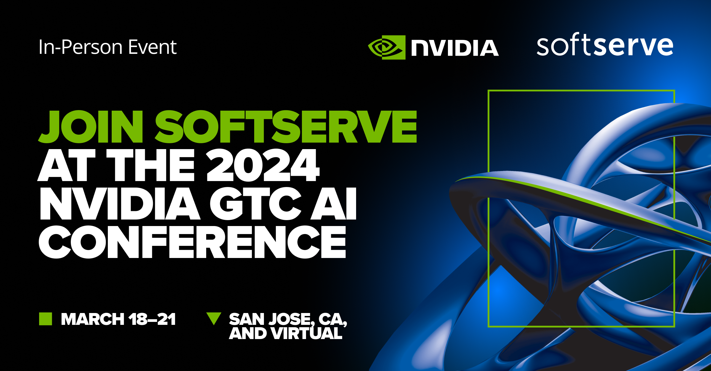 Join SoftServe at the 2024 GTC AI Conference