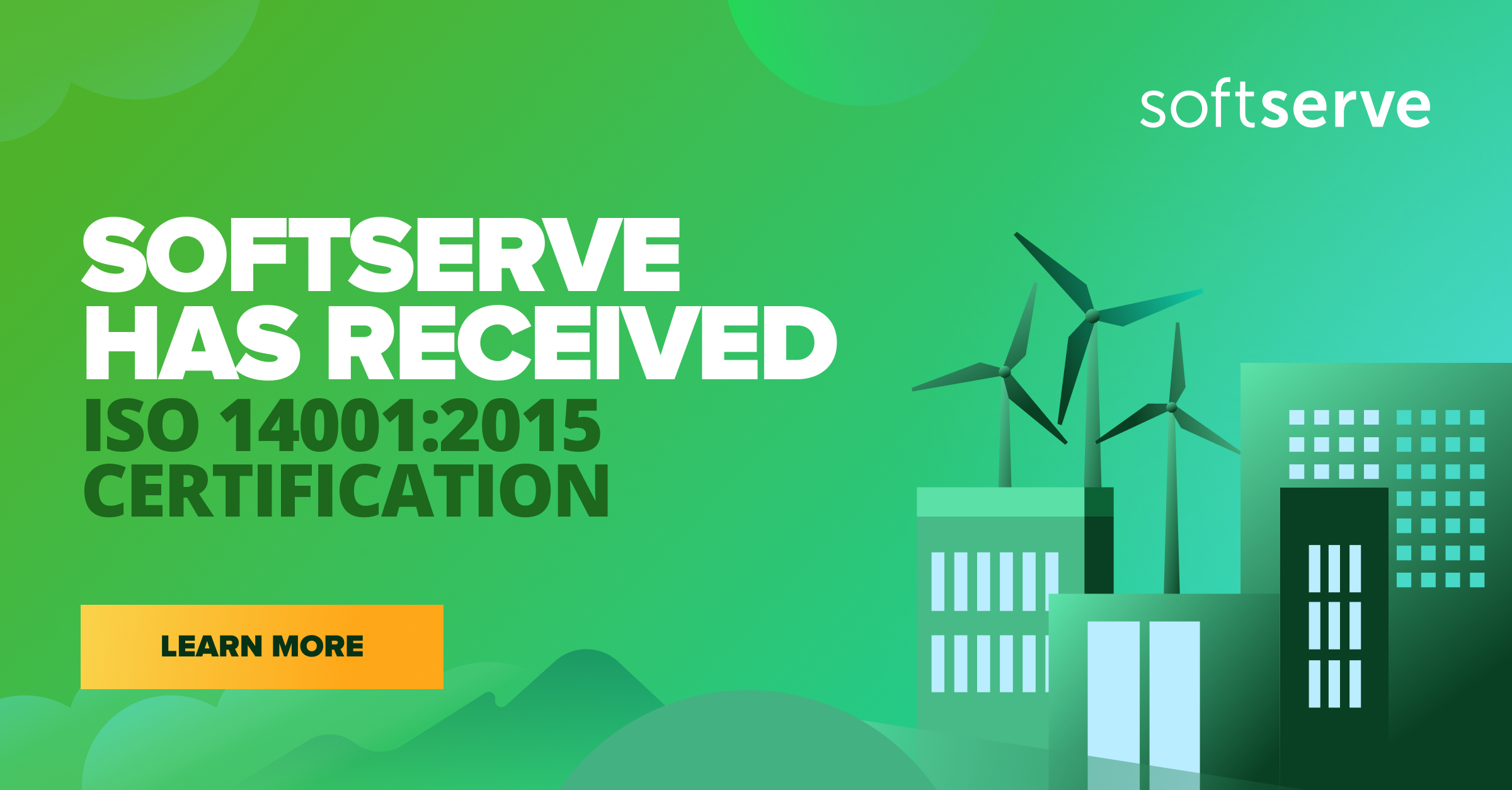 SoftServe Earns ISO 14001:2015 Certification for Its Environmental ...