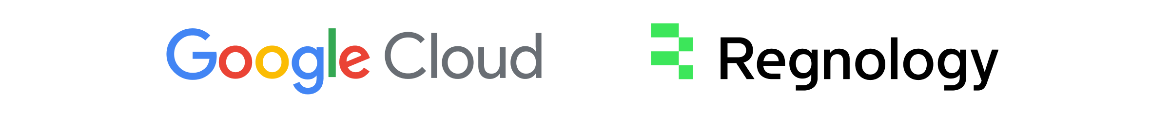 Regnology and Google Cloud logos